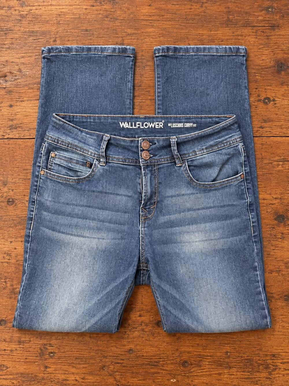 WallFlower The Luscious Curvy Fit Jeans Size 11 Reg WBM12965B